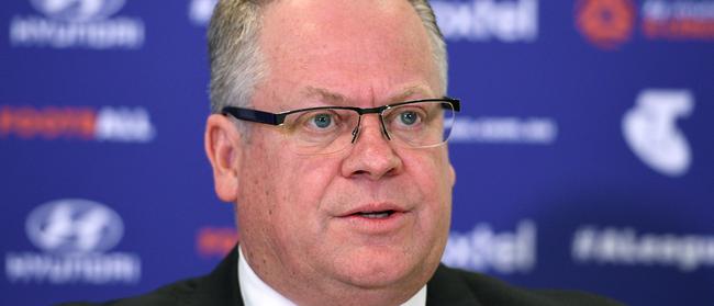 A-League boss Greg O'Rourke. Picture: AAP