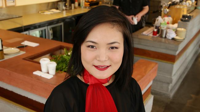 Clare Hu is the owner of the Bluff Town cafe in Sandringham.