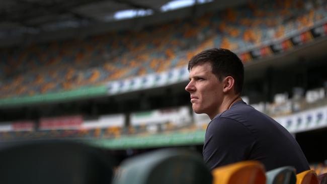 Retired AFL player Justin Clarke, 22, says he still has memory issues. Photography David Kelly