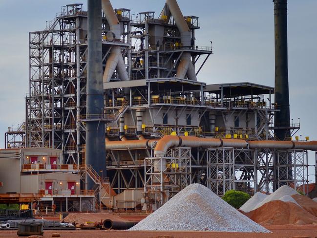 The Gove alumina refinery.