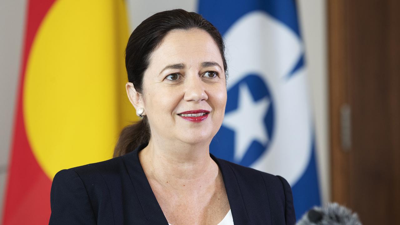 Premier Annastacia Palaszczuk promised during the October election campaign to put voluntary assisted dying legislation before the parliament by February. (News Corp/Attila Csaszar)