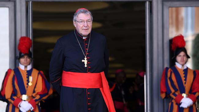 Cardinal George Pell in The Vatican in 2012.