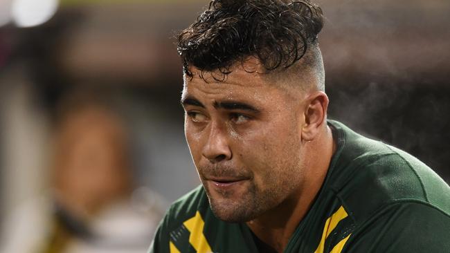 Fifita is proud of being able to represent Australia and Tonga. (AAP Image/Lukas Coch)