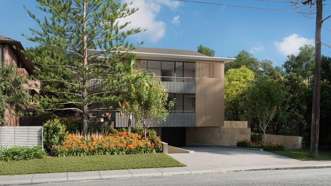 36 Bardo Rd, Newport is the site of a proposed $4.7m senior housing development that local residents say are turning their community into a 'developing metropolis'. Picture: PopovBass Architects