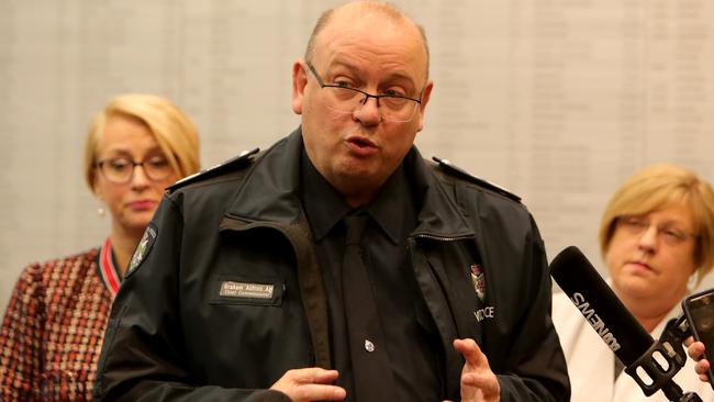 Victoria Police Chief Commissioner Graham Ashton. Picture: Stuart McEvoy