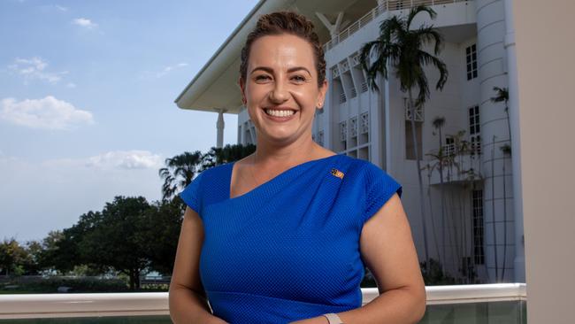 NT Chief Minister Lia Finocchiaro. Picture: Liam Mendes