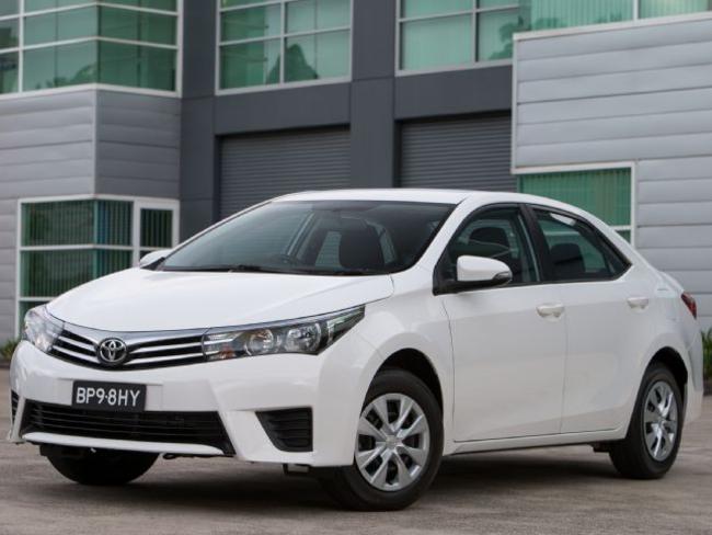 Top spot ... Toyota Corolla has been number one three months in a row. Photo: Supplied.