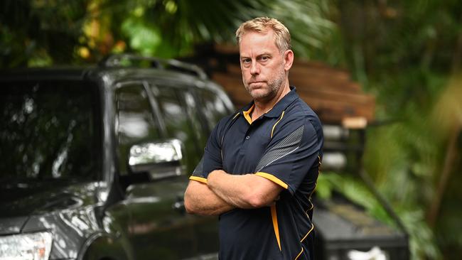 Police officer Peter Cowan, previously based in Mackay. Picture: Lyndon Mechielsen / The Australian