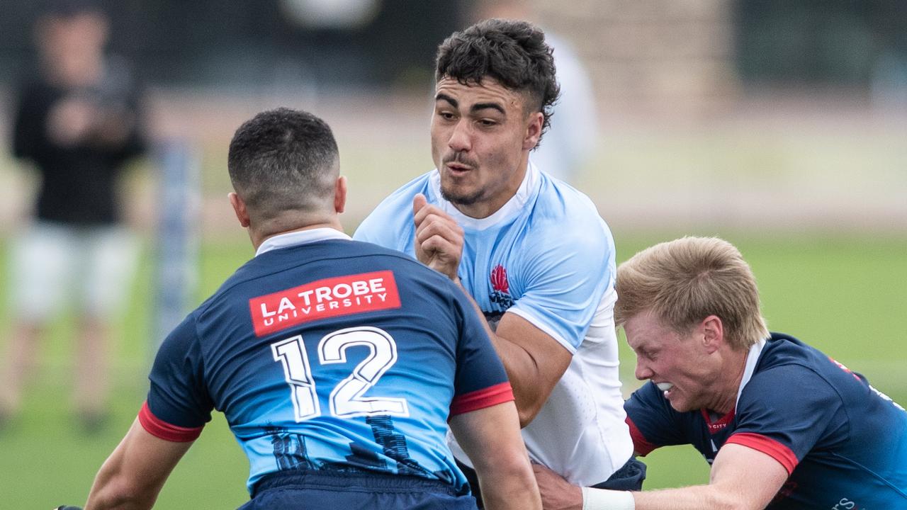 Jackson Ropata in the National U19 rugby series last year.