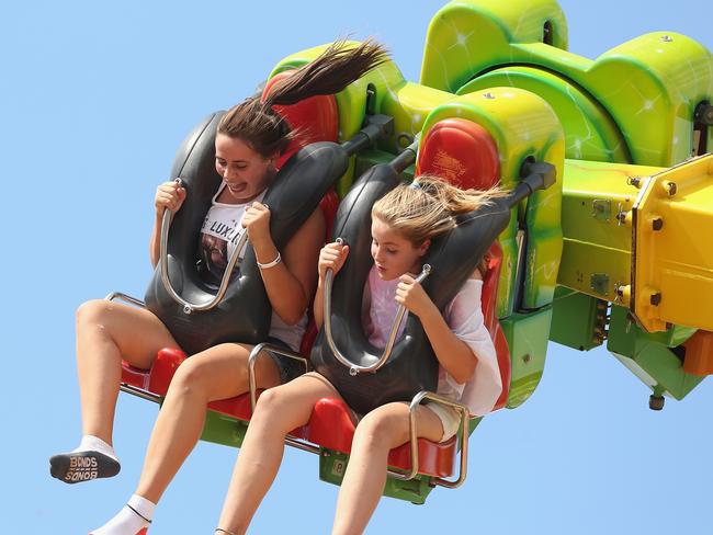 There’s ride for kids of all ages at the Moomba carnival.