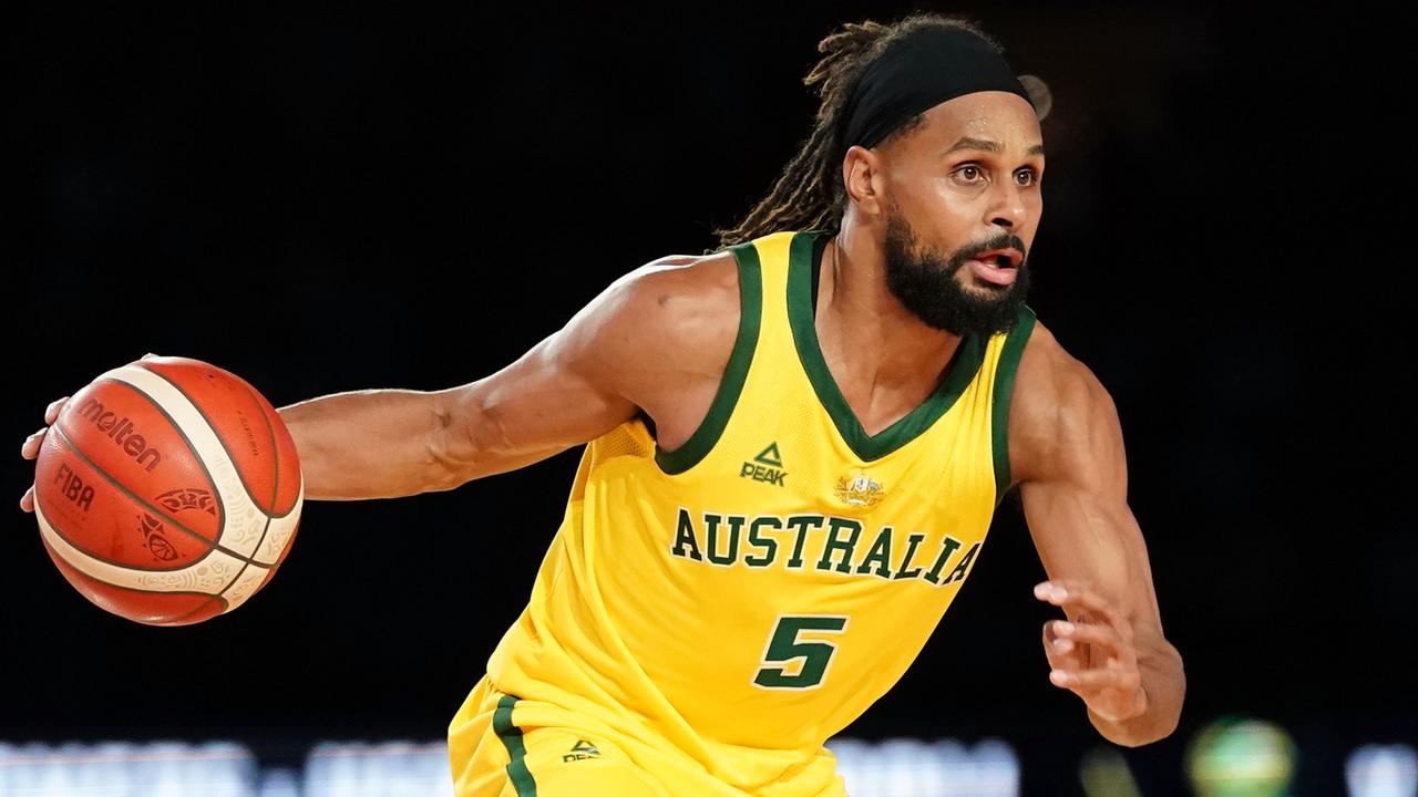 Patty Mills Boomers v Team USA FIBA World Cup Benny Mills, father, son