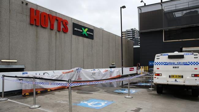 Anti-Jewish graffiti was discovered at the Eastgardens Westfield shopping centre on Thursday. Picture: NewsWire/ Gaye Gerard