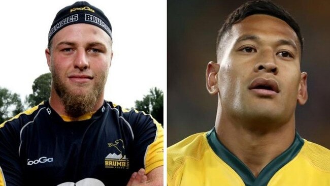 Dan Palmer is filthy with Israel Folau.