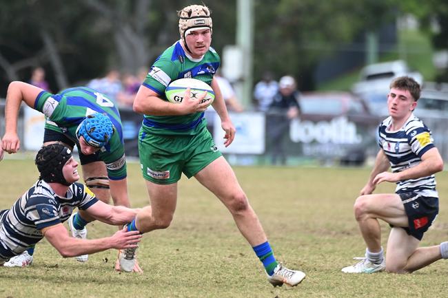 Jack Leo. GPS v Brothers Colts club rugby 1. Saturday June 1, 2024. Picture, John Gass