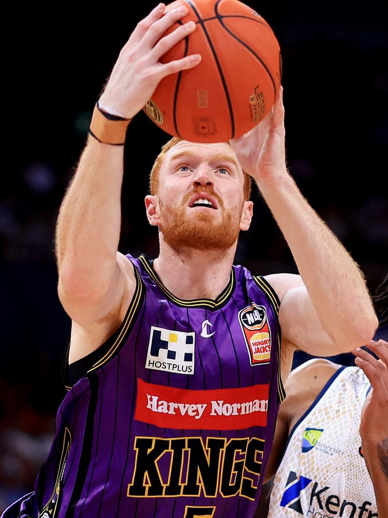 Sydney guard Angus Glover was benched against South East Melbourne. Picture: Getty Images