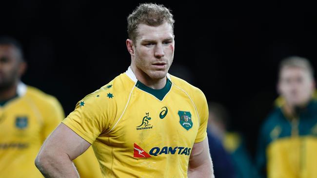 David Pocock is unlikely to play for the Wallabies before the World Cup. Picture: AFP