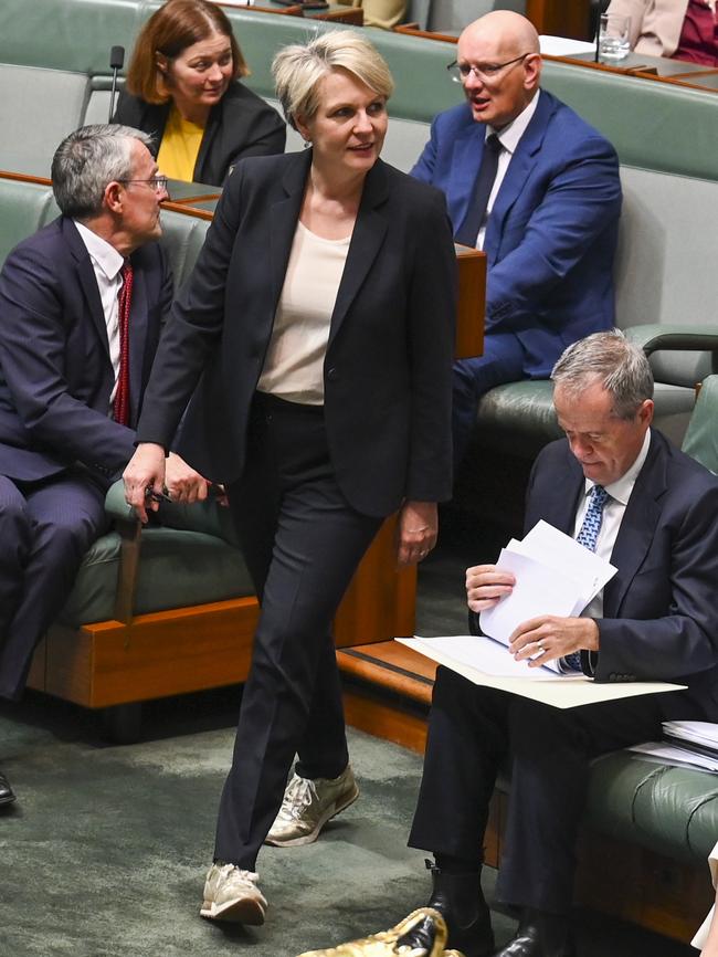 Tanya Plibersek during Question Time at Parliament House in Canberra. Picture: NCA NewsWire / Martin Ollman