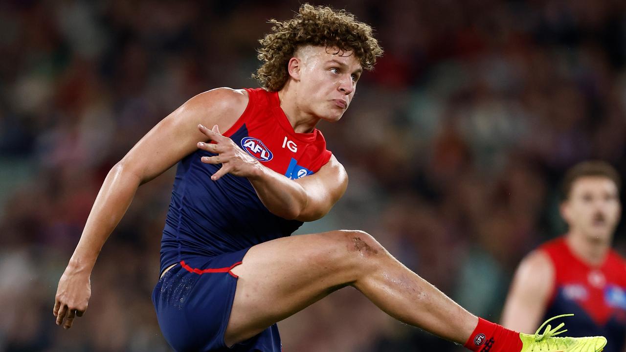 Koltyn Tholstrup is a strong chance to play his second AFL game, this time with possibly a greater midfield role. Picture: Michael Willson / Getty Images