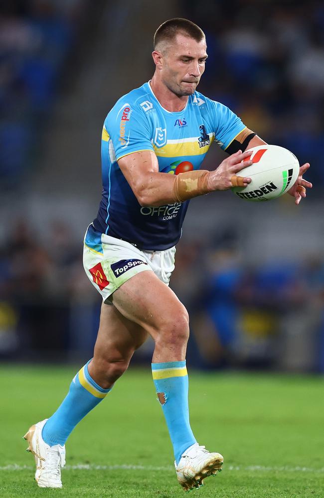 Kieran Foran had the ball on a string for the Titans. Picture: Getty Images