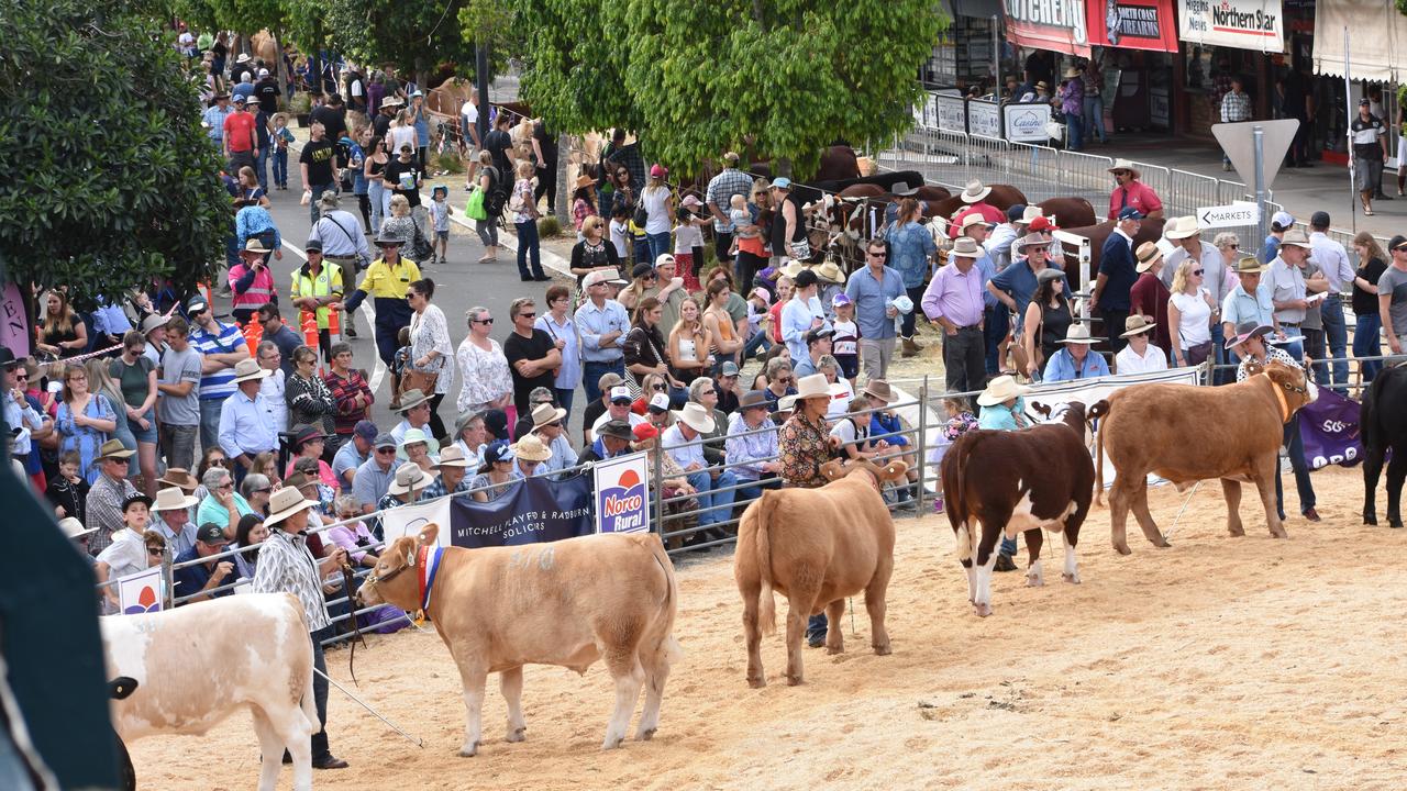 Crowds at Beef Week 2019 in Casino..