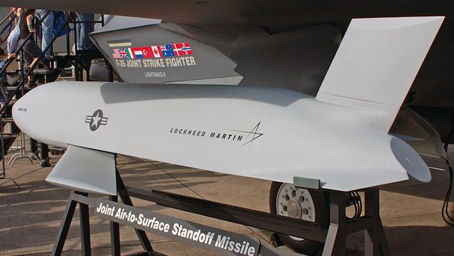 A JASSM long-range missile.