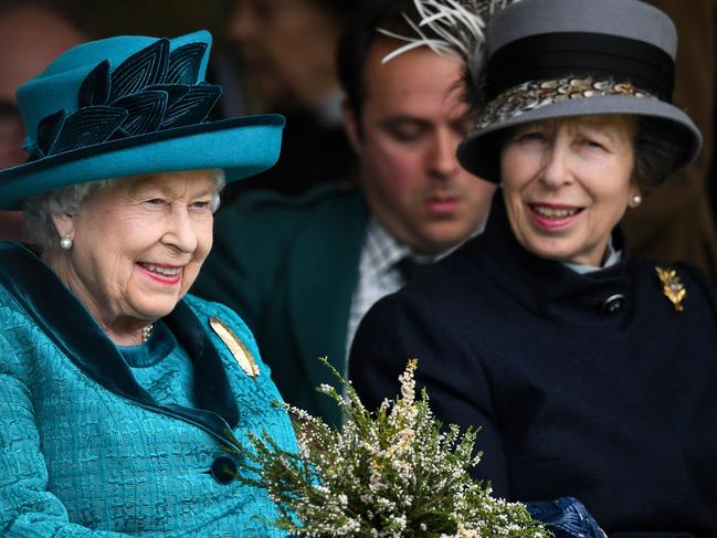 Queen Elizabeth II and Princess Anne are very close. Picture: Getty