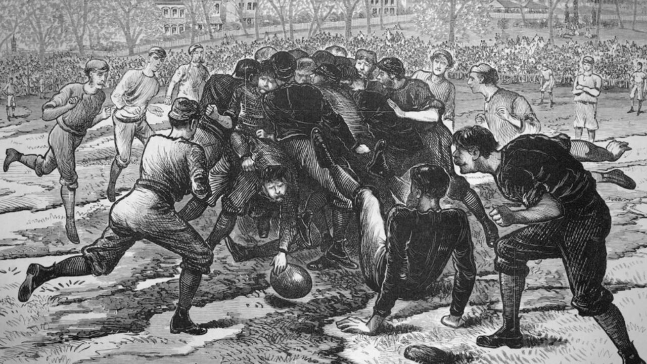 AFL history The lawless origins of Aussie rules footy revealed Herald Sun