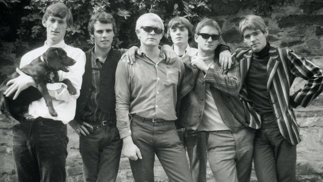 The Masters Apprentices with singer Jim Keays, far right, in 1966. Picture: Messenger Press, courtesy of Graham Longley and State Library of South Australia.