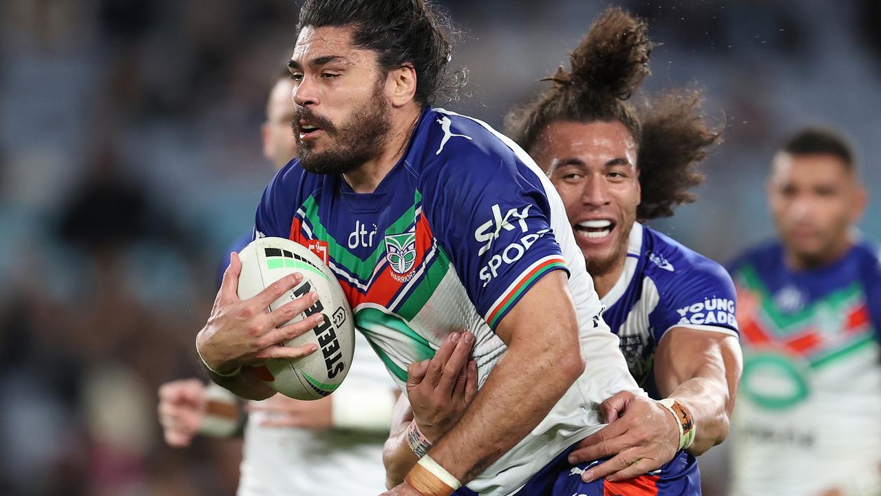 Warriors captain Tohu Harris has been forced into early retirement due to a crippling wrist injury. Picture: Brendon Thorne/Getty Images