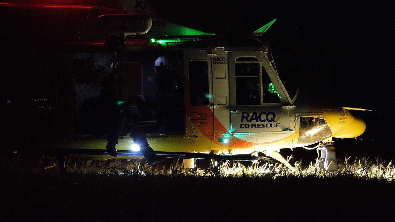 RACQ CQ Rescue helicopter 