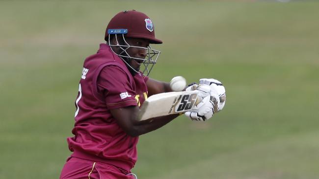 West Indies' Andre Russell has shown a weakness against the short ball. Picture: AFP