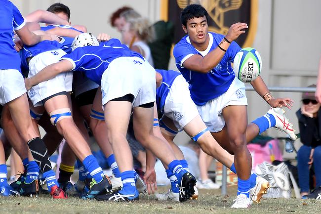 St Edmund's College old boy Tafito Falaniko Ah-Ki is an attacking ace currently sidelined with injury but set to return before the club season finishes. Picture, John Gass
