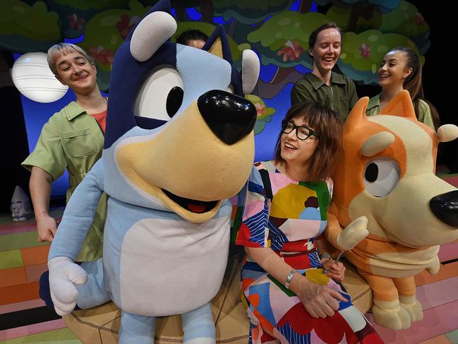 Bluey has become a major Aussie success story. Picture: Lyndon Mechielsen/ The Australian