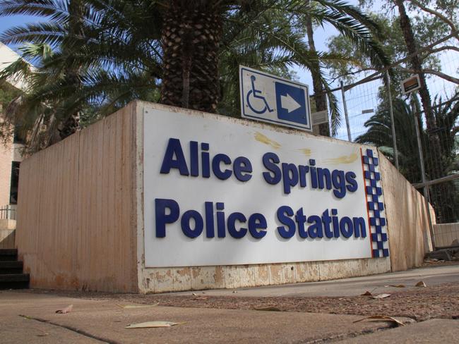 Alice Springs police station. Picture: Gera Kazakov NT police, NT Pol, generic