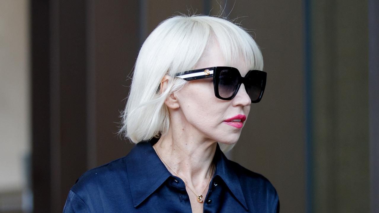 Zali Burrows, lawyer for Bruce Lehrmann, arrives at Federal Court on Monday. Picture: NewsWire / Nikki Short