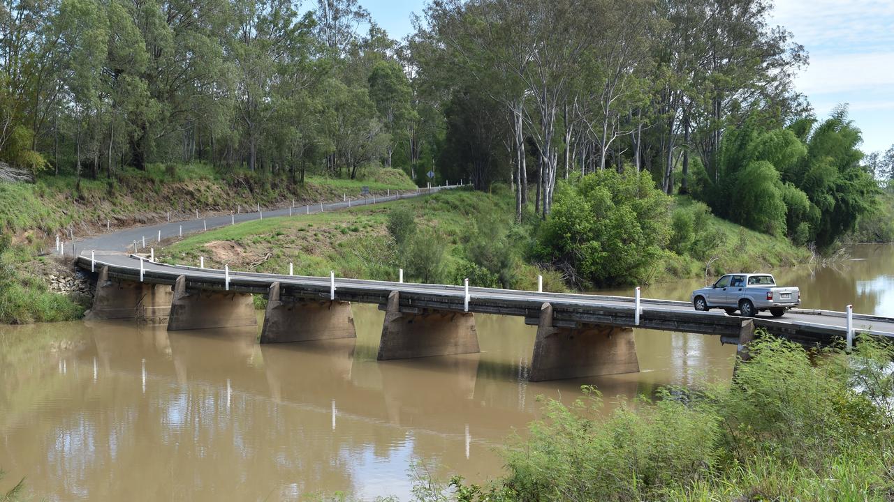 The Tiaro bridge on Mungar Rd will be closed for selected times over the next two days.