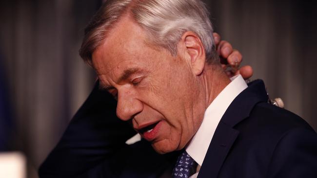 Michael Kroger last night. Picture: David Caird