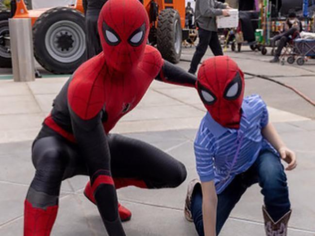 Spider-Man cast’s sweet act after boy mauled