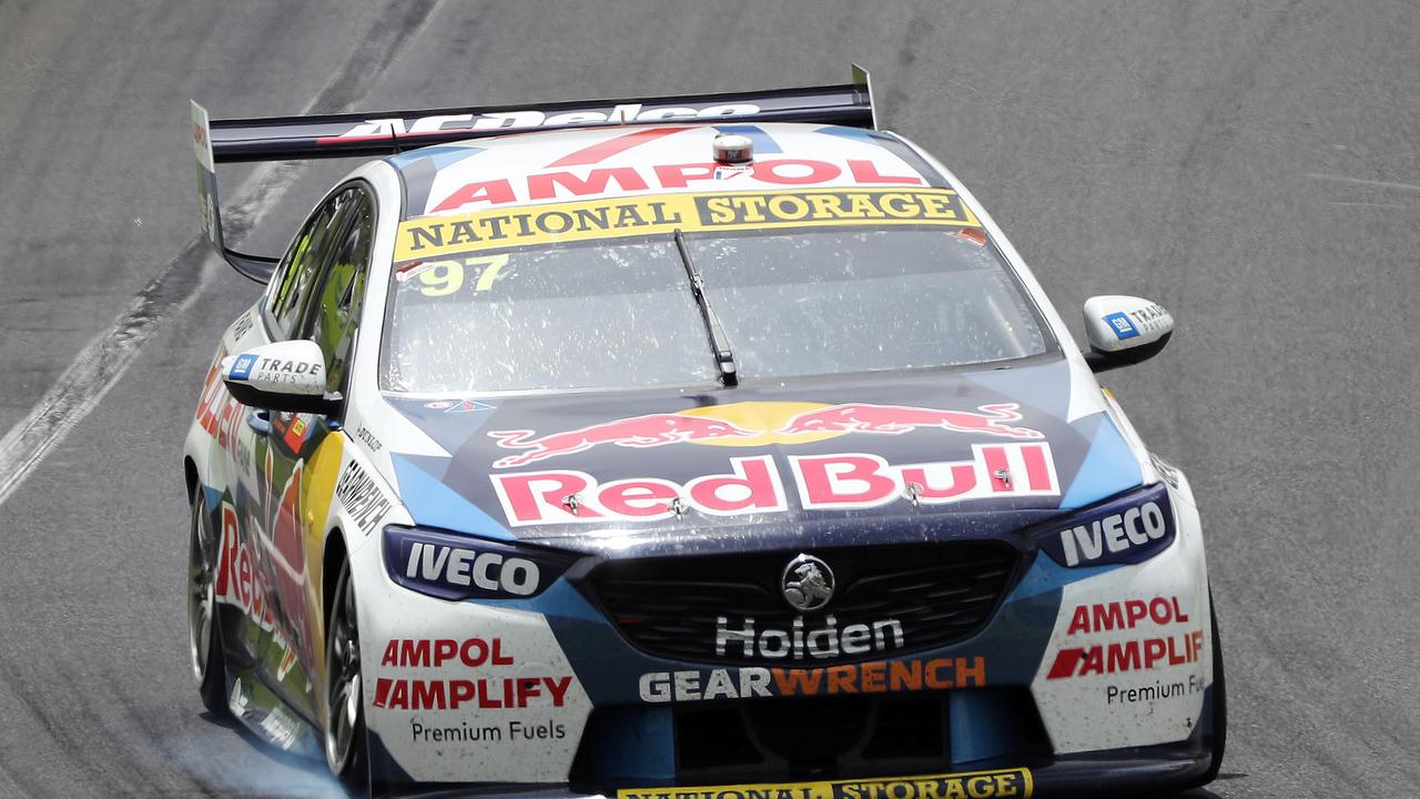 Shane van Gisbergen in his Redbull Holden Commodore during last year’s Great Race. Picture: Tim Hunter.