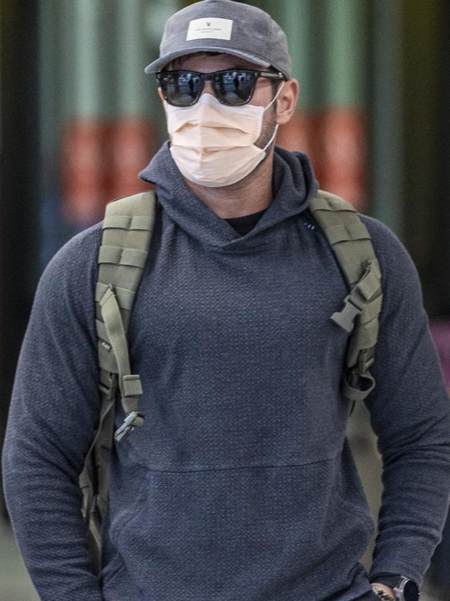 Zac Efron has kept a low profile while in town. Picture: Jake Nowakowski