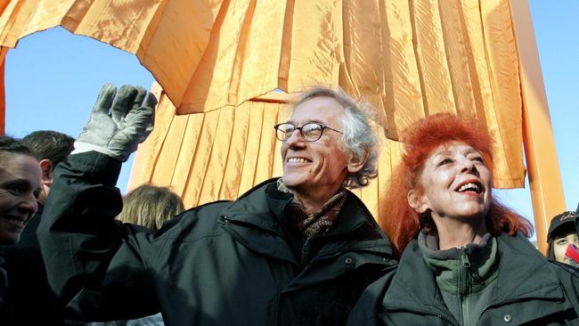 Christo and Jeanne-Claude in 2005.