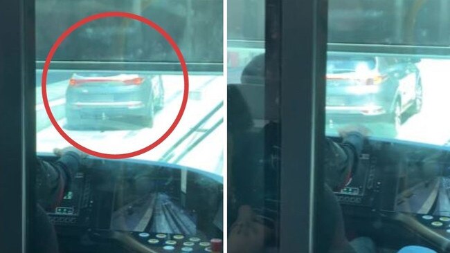 QLD driver performs hated Sydney act. Picture: Reddit
