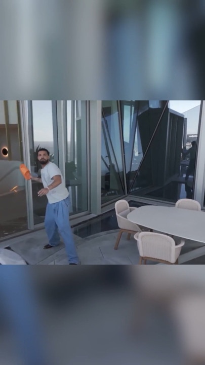 Drake hits back as drone films him in Sydney penthouse