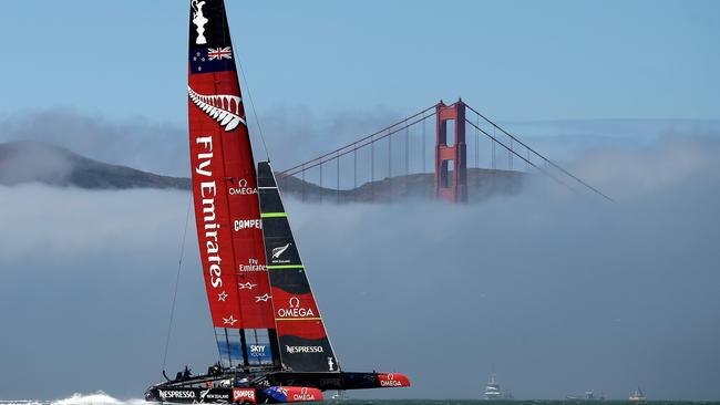 Emirates Team New Zealand suffered a disastrous loss in the 2013 America’s Cup.
