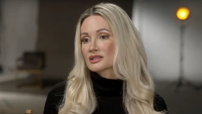 Holly Madison feels fellow former Bunny Crystal Hefner has copied her tell-all. Picture: Investigation Discovery