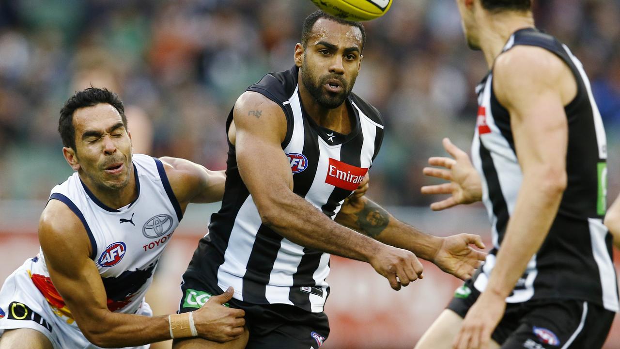 Heritier Lumumba says he has little faith in Collingwood to change its culture. Picture: Michael Klein