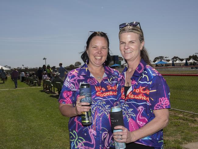 Tracey Eames, Suzie Plant 2024 Manangatang Cup. Picture: Noel Fisher