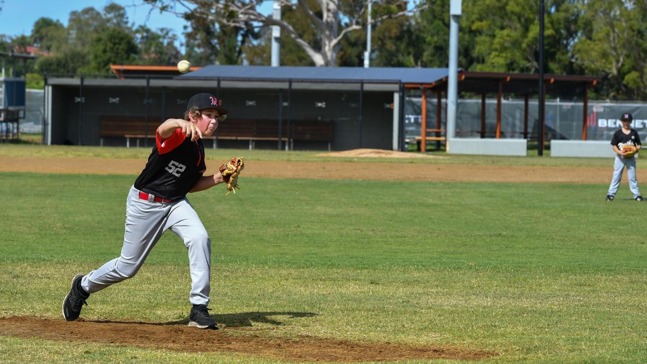 North's Baseball Club opened their 75th season for 2023 with a mixed friendly against Lismore Workers at Albert Park on Saturday. Picture: Cath Piltz