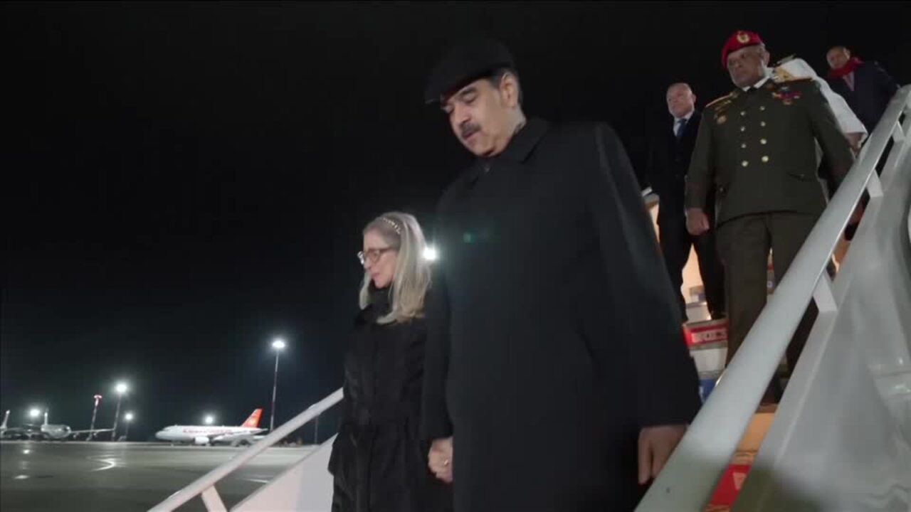 Venezuela's Nicolas Maduro arrives in Russia for BRICS summit