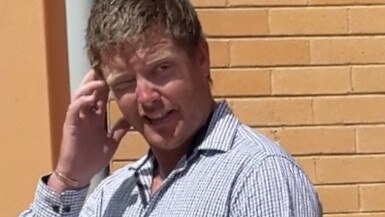 Goonellabah man BRETT DAVID ANDERSON, 33, pleaded NOT GUILTY on October 30 at Lismore District Court to three counts of sexually touching another person without consent and one count of sexual intercourse without consent. Picture of Anderson outside Lismore Court House.